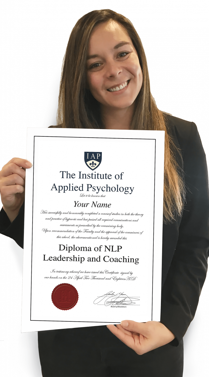 Emma holding dip nlp Certificate 150dpi Institute of Applied Psychology, IAP, NLP, Neuro Linguistics, NLP Webinar, Neuro Linguistic Programming, Hypnosis, Hypnotherapy, nlp, Neuro linguistic programming, natural language processing, nlp courses, what is nlp, nlp training, nlp practitioner, nlp techniques, neurolinguistics, time line therapy, nlp melbourne, nlp courses sydney, nlp courses melbourne, nlp sydney, Hypnosis, hypnotherapy, hypnotherapy course, Diploma of Clinical Hypnosis and Strategic Psychotherapy (10450NAT), hypnotherapy course sydney, hypnotherapy course melbourne, hypnotherapy course perth, hypnotherapy course brisbane, hypnotherapy courses hypnotize, sleep hypnosis, hypnosis for weight loss, quit smoking hypnosis, hypnotherapy sydney, hypnotised, career in hypnotherapy, hypnotherapy career, stop smoking, stop smoking hypnosis, hypnotherapy for weight loss, self hypnosis, hypnosis for anxiety, hypnosis for smoking, is hypnosis real, quit smoking hypnotherapy, hypnotherapy for anxiety, hypnotherapy for smoking, hypnosis downloads, time line therapy, sydney hypnotherapists, sydney hypnotherapy